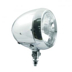 MCS Colorado 4-1/2" HS1 Headlamp. Bottom Mount. Chrome