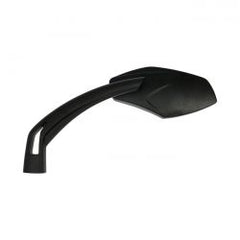 MCS Luca Mirror Set, 10mm. Black, Blue Tinted Glass