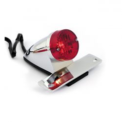 MCS New Sparto Mini, Led Taillight. Chrome