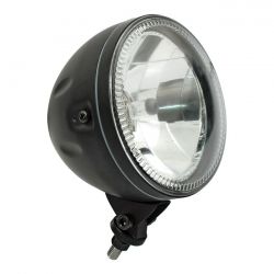 MCS Skyline, 5-3/4" H4 Headlamp. Bottom Mount. Black