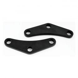 MCS XL Sportster Turn Signal Mount Brackets. Front. Black