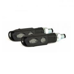 MCS Cluster, Led Turn Signals. Black. Smoke Lens