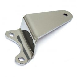 MCS Battery Carrier Bracket. Chrome