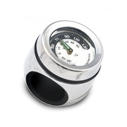 MCS Handlebar Mounted Thermometer. Chrome