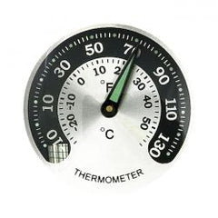 MCS Handlebar Mounted Thermometer. Chrome