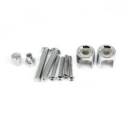 MCS Saddlebag Support Kit. Chrome