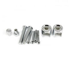 MCS Saddlebag Support Kit. Chrome