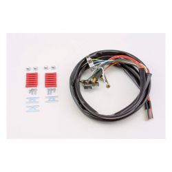 MCS Handlebar Wire & Switch Kit. Chrome Switches
