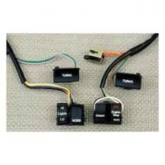 MCS Handlebar Wire & Switch Kit. Black Switches