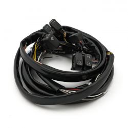 MCS Handlebar Switch & Wiring Kit. Standard. Black