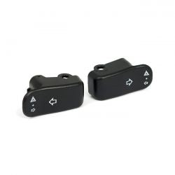 MCS Turn Signal Switch Extender Cap Set. Black