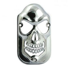 MCS Tombstone Taillight Grill. Skull. Chrome