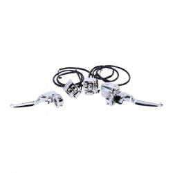 MCS Handlebar Control, Switch & Wiring Kit. Can-Bus. Chrome