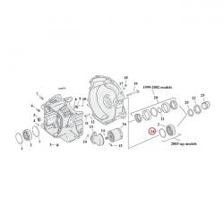MCS Retaining Rings, Pinion/Sprocket Shaft Bearing
