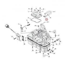 MCS Oil Line Fitting, Elbow 90 Degree