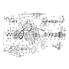 MCS Thrust Washer, Shifter Cam Support. Set .017" To .039"