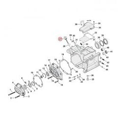 MCS Transmission Fill Plug. Round Head