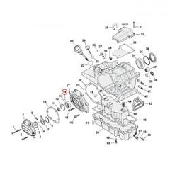 MCS Dowel Pin, Transmission Bearing Housing / Primary