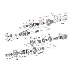MCS Retaining Ring, Transmission