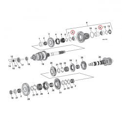 MCS Needle Bearing, Transmission