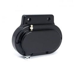MCS Transmission End Cover Smooth, Hydraulic. Black