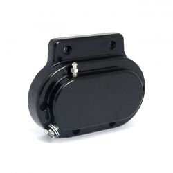MCS Transmission End Cover Smooth, Hydraulic. Black