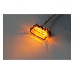 MCS Module 1 Turn Signals, Horizontal Mount. Smoke Lens, ECE