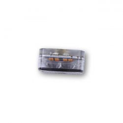 MCS Module 1 Taillight / Turn Signal Combo. Smoke Lens, ECE