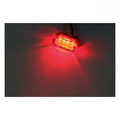 MCS Module 1  6V Led Taillight. Red Lens. ECE