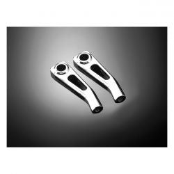 MCS Tech Glide Risers For 1" (25,4mm) Bars. 6" Rise. Chrome