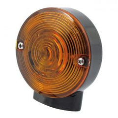 MCS 86-Up Style FL Led Turn Signals. Front. Gloss Black