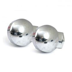 MCS 86-Up Style FL Led Turn Signals. Rear. Chrome