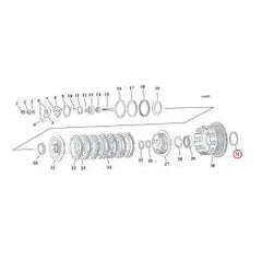 MCS Retaining Ring, Clutch Hub