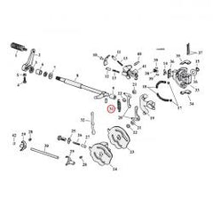 MCS Spring, Worm Lever Clutch/Shifter Pawl Transmission