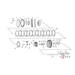 MCS Spring, Worm Lever Clutch/Shifter Pawl Transmission