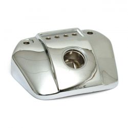 MCS FX, FXR, XL Headlamp Mounting Bracket. 4-Hole. Chrome