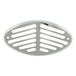 MCS Cateye Taillight Grill. Air Glide, Chrome