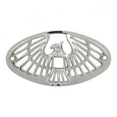 MCS Cateye Taillight Grill. Eagle, Chrome