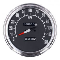 MCS FL Speedometer, 74-84 Face, Black. 2.21:1 Mph