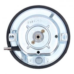 MCS FL Speedometer, 46-47 Face, Silver/Black. 2:1 Kmh