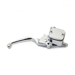 MCS Handlebar Master Cylinder Assy. 11/16" Bore. Chrome