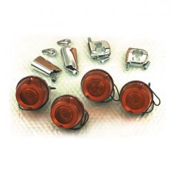 MCS Chris Products, 3" 73-85 FX, XL Style Turn Signal Kit