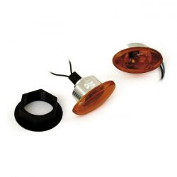 MCS Cateye Turn Signal Inserts For Fairing/Bag