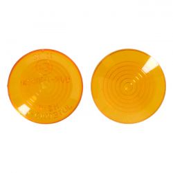 MCS Replacement Lens Mini Bulls-Eye Turn Signal. Amber