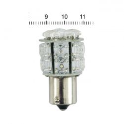 MCS Superflux Led Miniature Bulb. White Light, Std Base