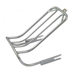 MCS Luggage Rack, For Bobbed Rear Fender. Chrome