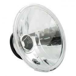 MCS Headlamp Unit H4. Clear Lens. 7"