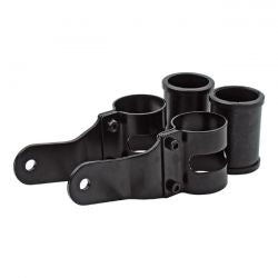 MCS Uni-Basic Headlamp Bracket Assembly. Black. 38-42mm