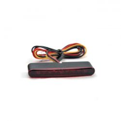 MCS Stripe-Run Mini Led Taillight. Red Lens