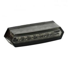 MCS Malibu Led Taillight. Black. Smoke Lens